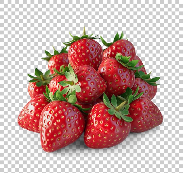 PSD les fraises s'empilent sur le sol, des baies biologiques saines, des ingrédients naturels, un concept généré par l'ia.