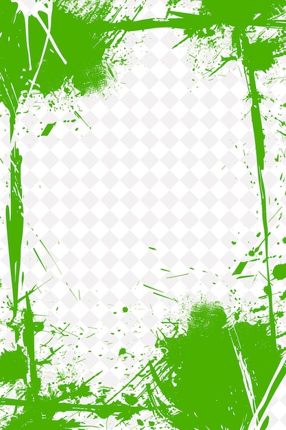 Frame Abstract Border con forma libre y textura irregular F Diseños abstractos PNG creativos