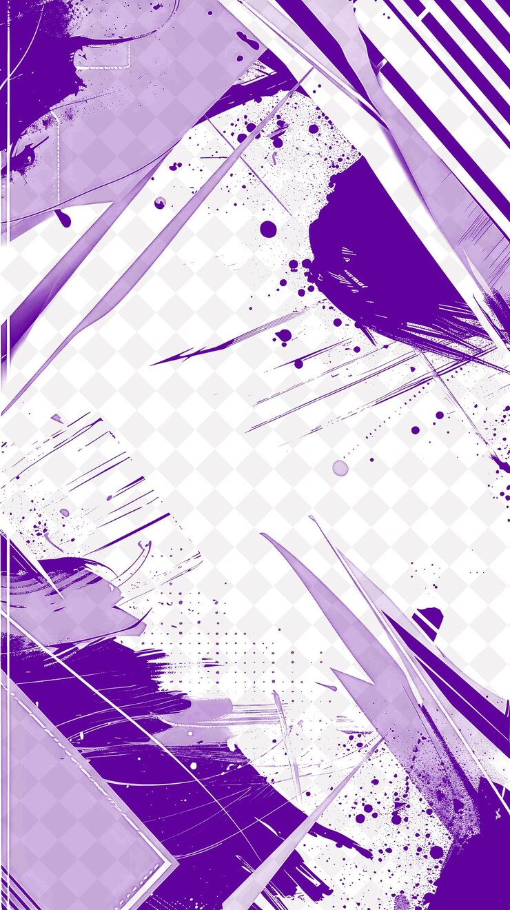 PSD frame futurista frontera con líneas dinámicas y movimiento combina diseños abstractos png creativos