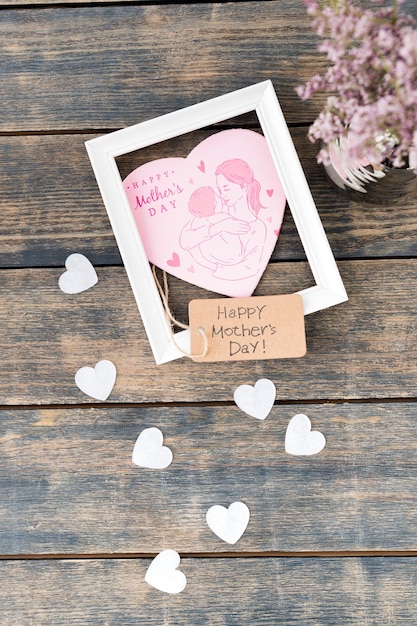 Frame mockup per la festa della mamma