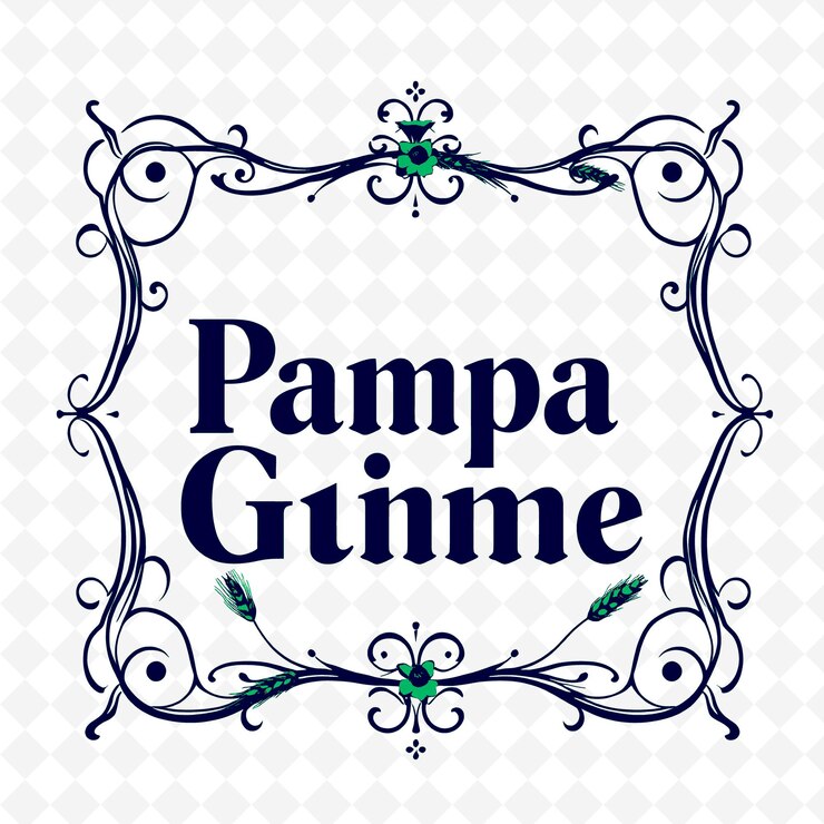 PSD frame vector con piumato pampas grass wheat dried fl png ispirato thanksgiving decoration design