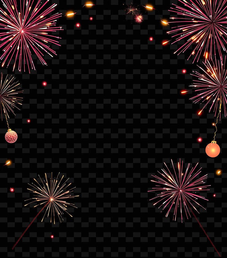 PSD framebursting_firecrackers_crackle_along_the_borders_illuminating_the_frame_neon_ornaments_and_tw