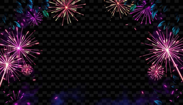 FrameExploding_Firecrackers_Popping_Loudly_Neon_Jungle_Leaves_and_Vines_Glowing_Brightly_Along_the