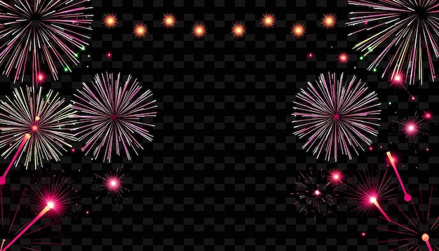FrameFirecracker_Flares_Blink_in_Intervals_Along_the_Top_Glowing_Paper_Fans_Fan_Out_From_the_Edge