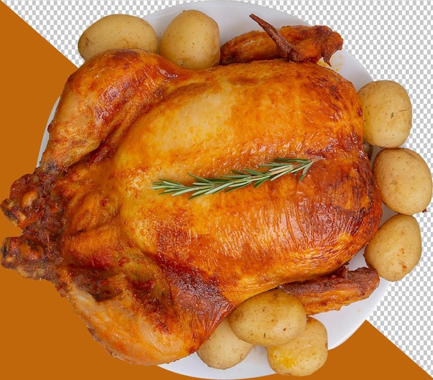 frango assado frango fresco inteiro assado