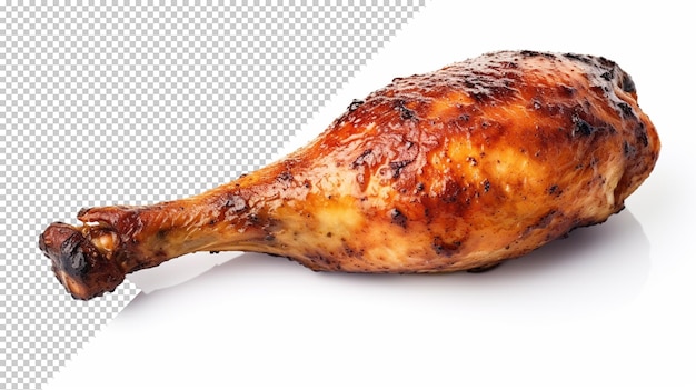 Frango grelhado isolado em fundo transparente