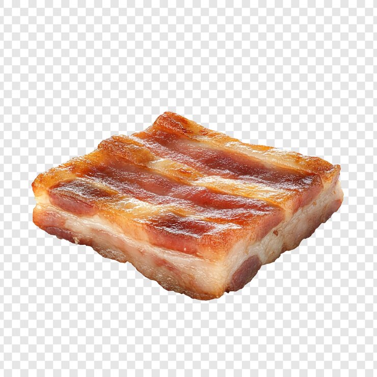 PSD franja de tocino crujiente