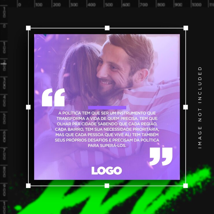PSD frase para la campaña electoral de perfil político