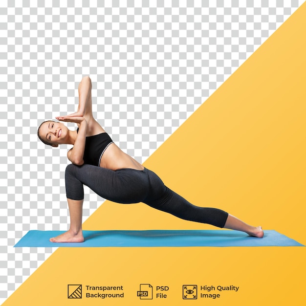Frau praktizieren Yoga