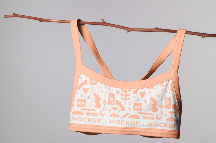 Frau Unterwäsche Mockup-Design