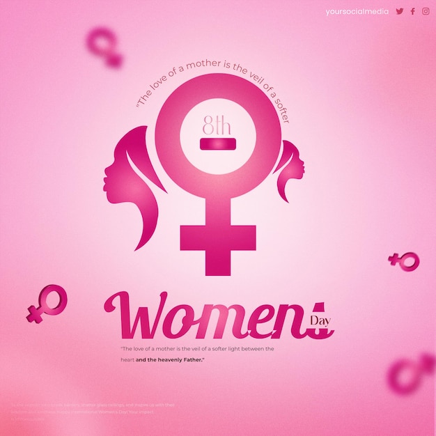 Frauentag mit Liebe und Gleichheit feiern