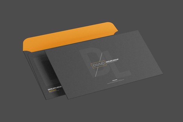 Free Envelope Mockup Psd file scaricabile gratuitamente