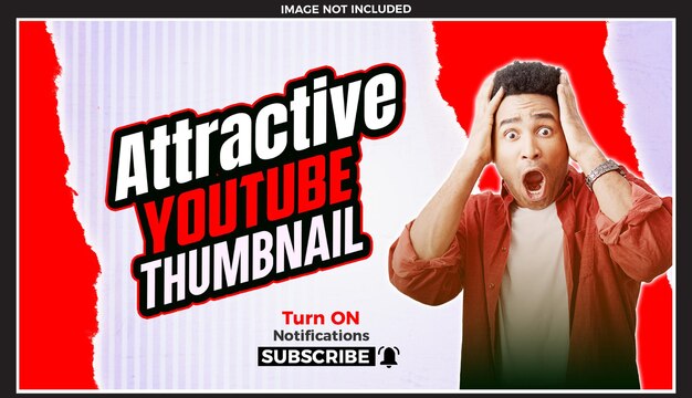 Free PSD Glow Effect atractiva miniatura de video de youtube o plantilla de banner web para negocios Ideas