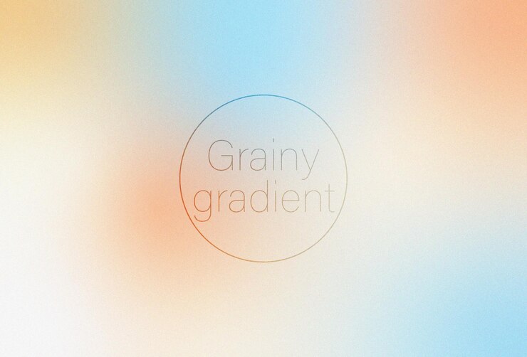 PSD free psd grainy noise gradient bokeh fundo retro.