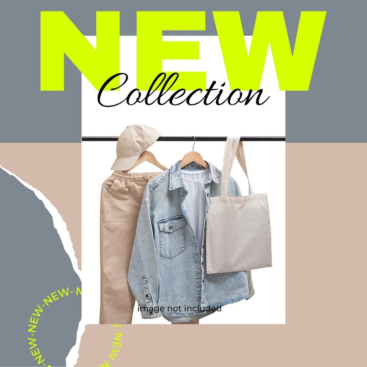 PSD free psd nueva colección de plantillas de moda psd para publicaciones en las redes sociales