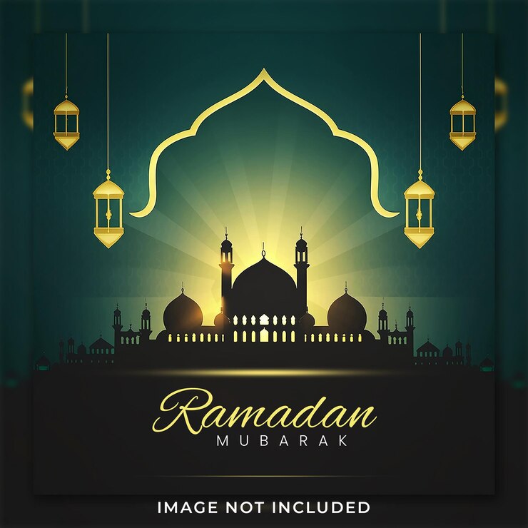 Free psd ramadan kareem Festival islámico tradicional bandera de las redes sociales religiosas