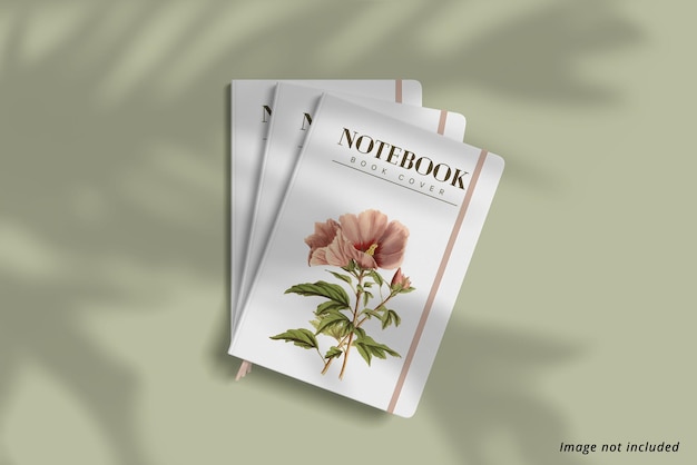 Freie notebook mockup vektor