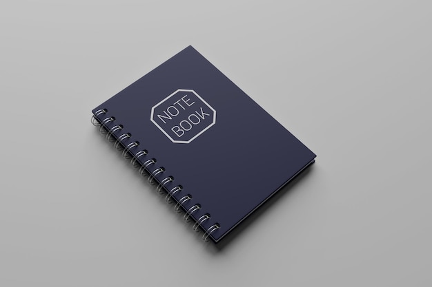 Freie notebook mockup vektor