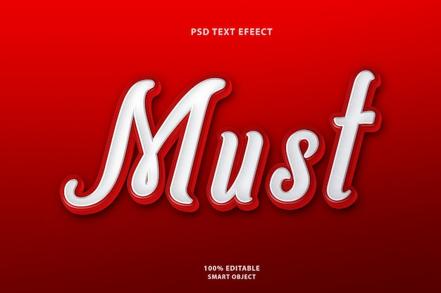 Freier psd-Text-Stil-Effekt