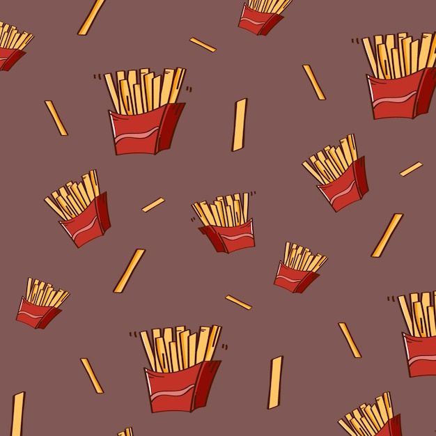 PSD french_fries_pattern