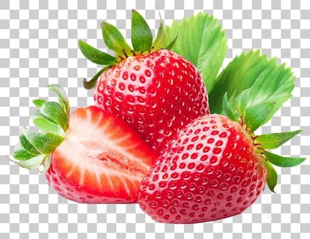 Fresas y jugosas fresas