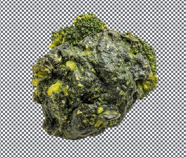 Fresh and Beautiful Broccoli Bake isolated on transparent background