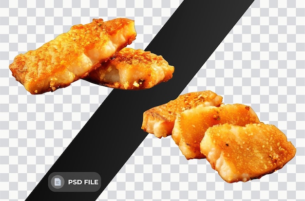 PSD fried chicken nuggets