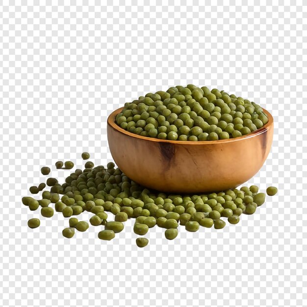 PSD frijoles mung png aislados en fondo transparente psd premium