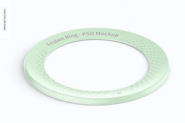 Frisbee Ring Mockup