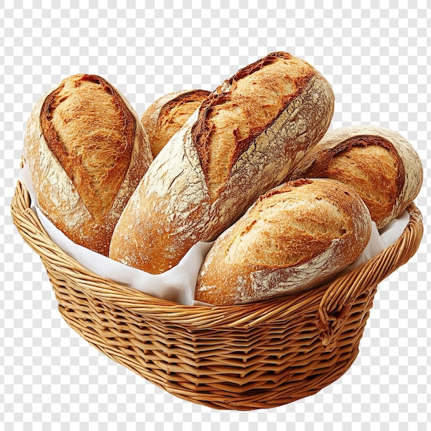 Frisch gebackener Brotkorb