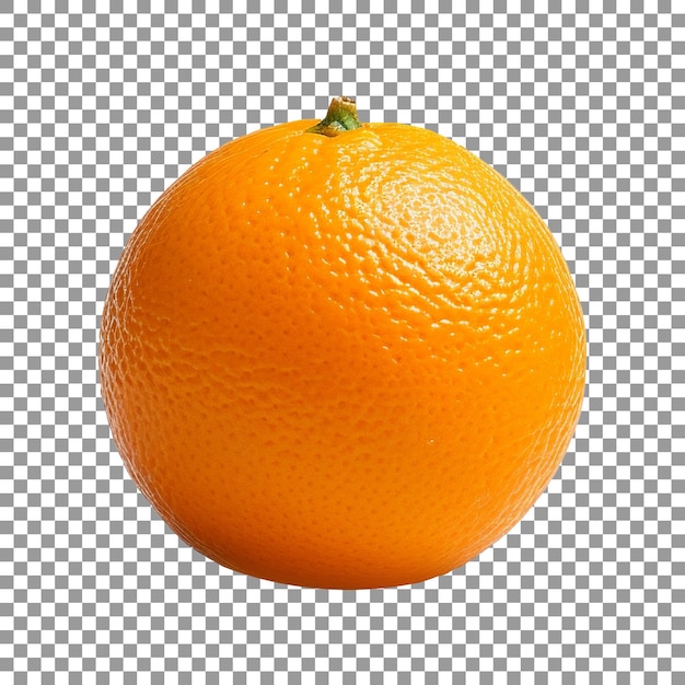 Frische ganze orangen, isoliert auf durchsichtigem hintergrund