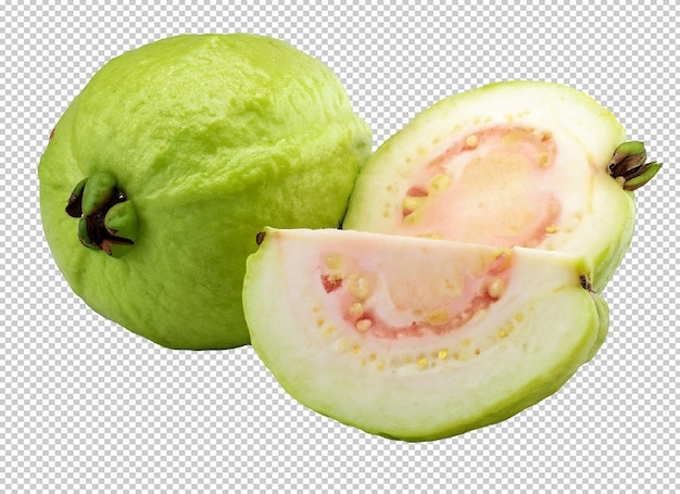 PSD frische guava-frucht auf alpha-schicht