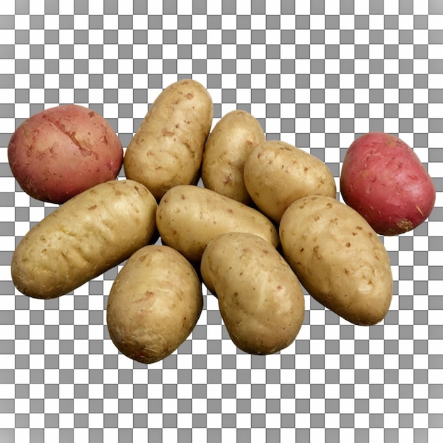 Frische Kartoffeln in einem Sack