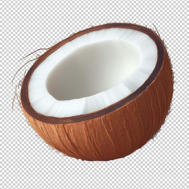 PSD frische kokosnuss png