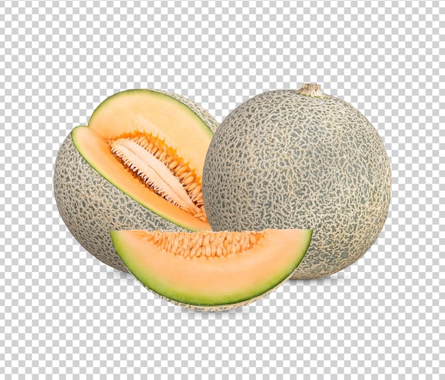 Frische Melone isoliert Premium PSD