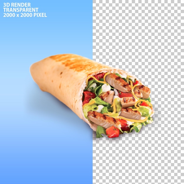 Frische Rollen von Vagetables
