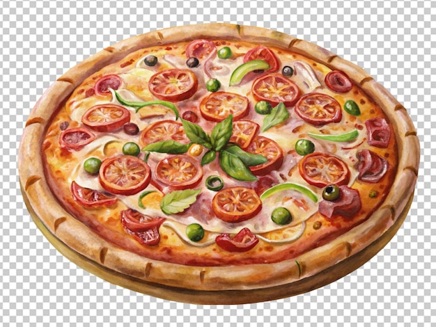 PSD frische schinken-pizza mit käse