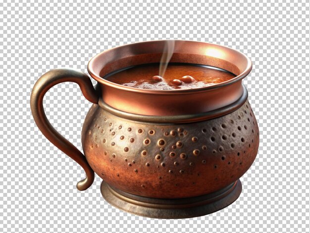frischer Kaffee in einer Tasse