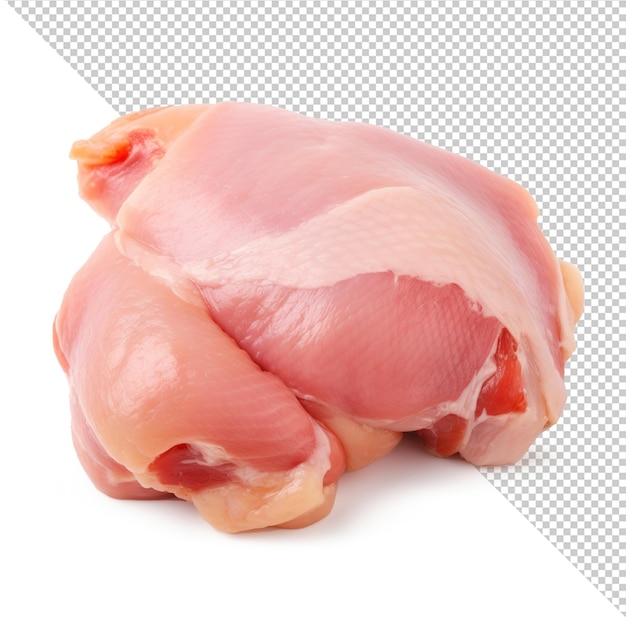 PSD frisches rohes huhn