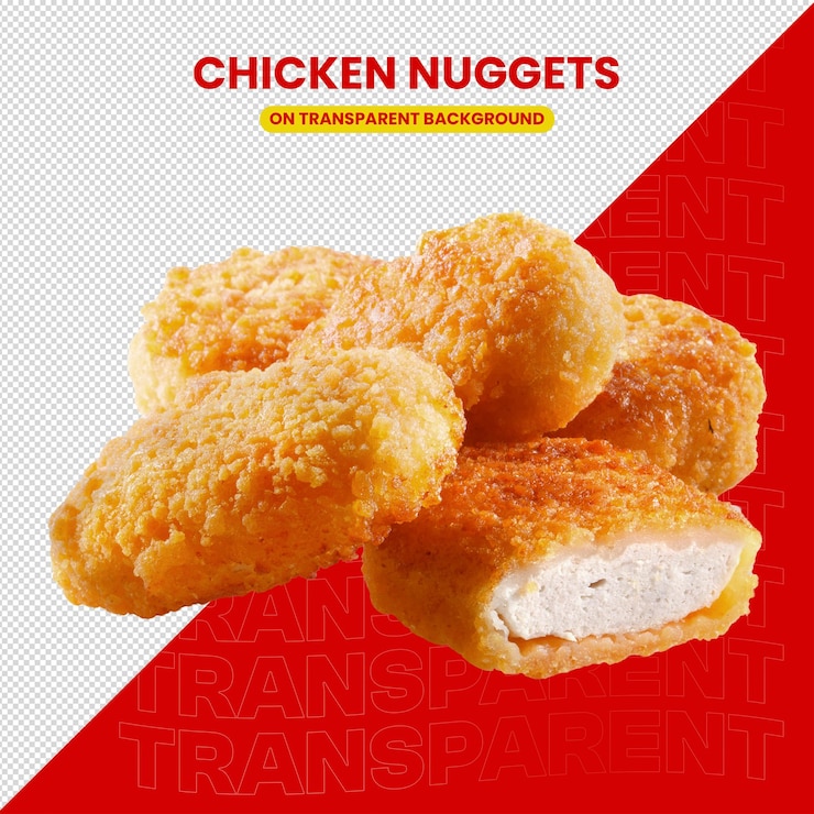 PSD frito de pollo y bocadillo de pollo png