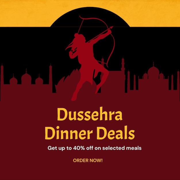 Frohes Dussehra-Indianerfest