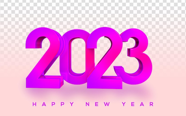 Frohes neues Jahr in Farbe 2023
