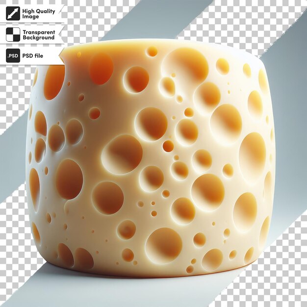 Fromage Psd Sur Fond Transparent Avec Couche De Masque Modifiable