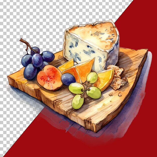 PSD des fromages délicieux en png