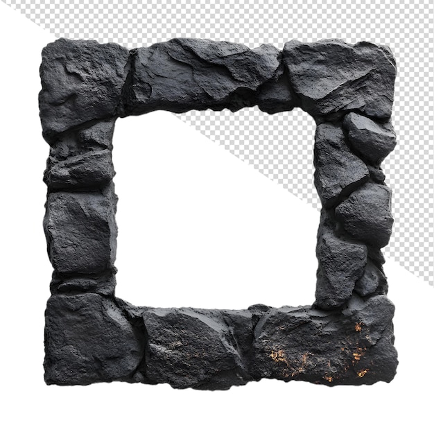 Frontière du cadre en pierre