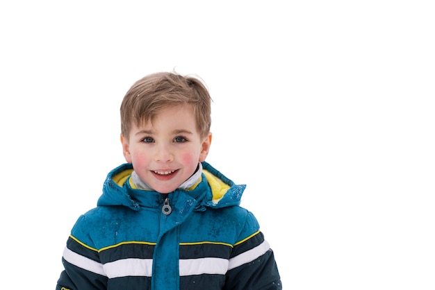 Frontview-Smiley-Kind im Freien