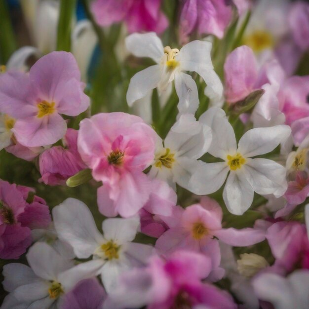 PSD frühlingsblumen-hintergrund