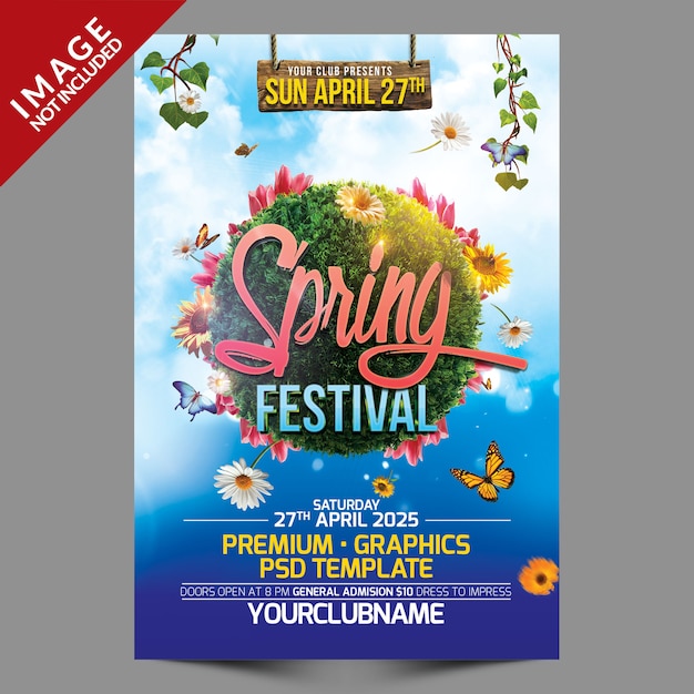 Frühlingsfest Flyer