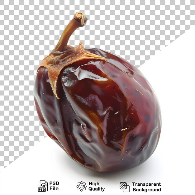 PSD fruit de date qui est sur un fond transparent avec un fichier png