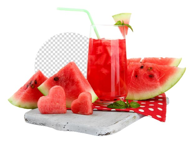 PSD fruit de la pastèque psd png